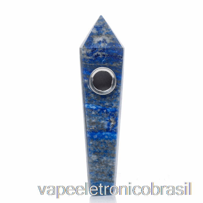 Vape Eletrônico Projeto Astral Tubos De Pedras Preciosas Lápis-lazúli